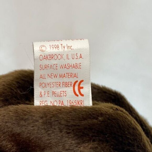 Ty Beanie Baby ROAM the Buffalo 1998 MWMTs Stuffed Animal Toy Tag Errors Vintage - Picture 7 of 8